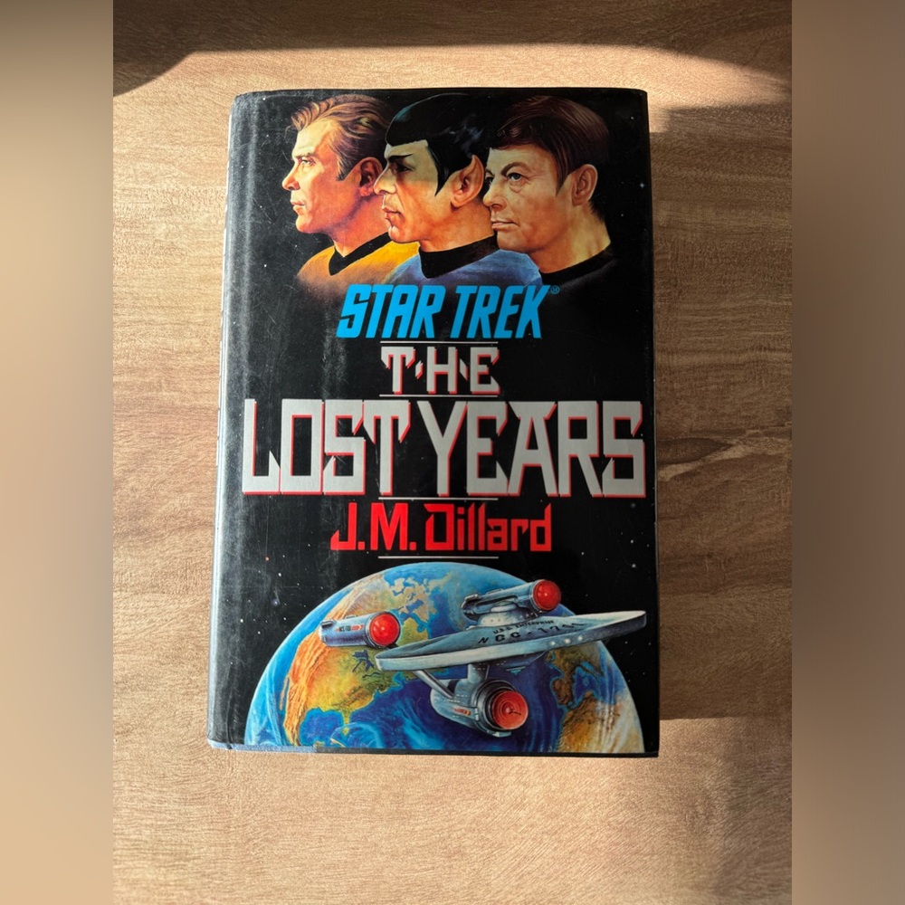 Star Trek Lost Years by J. M. Dillard (1989, Hardcover)